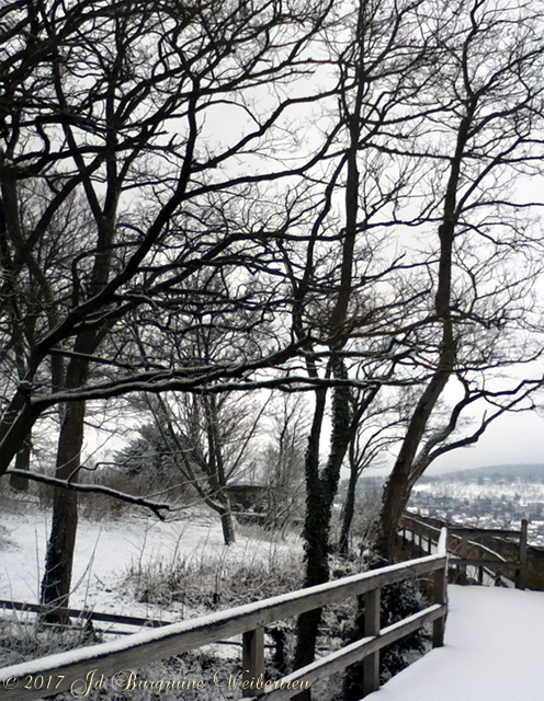 Blick zurück Wehrgang